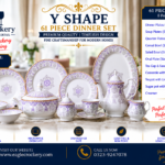 61 Pc Bone China Dinner Set (Y879) – Premium Quality, Stylish & Elegant Dinnerware